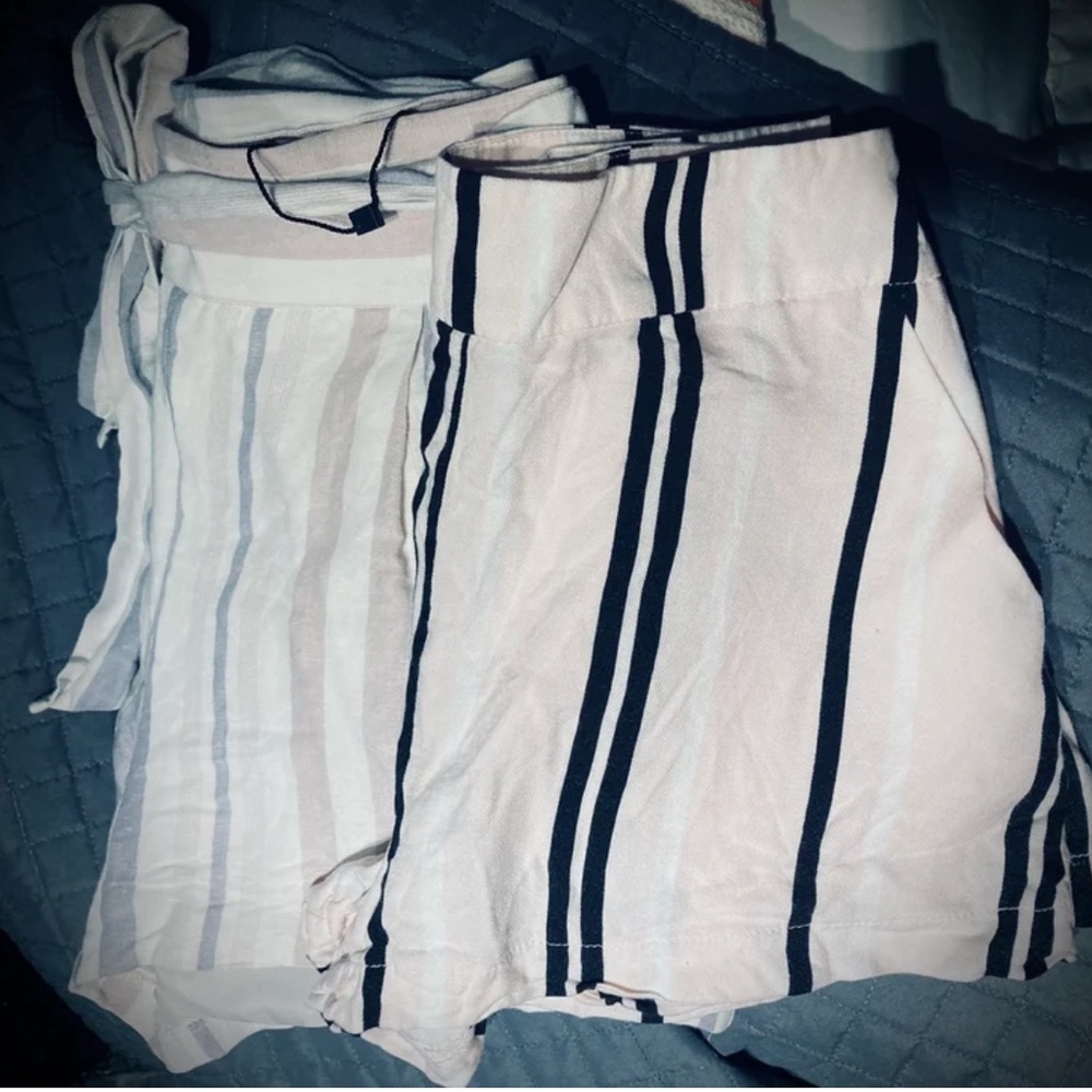 Striped Shorts- lot of 2